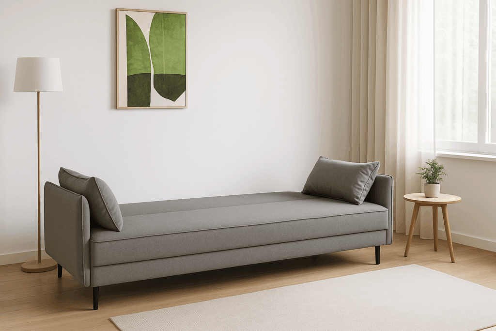 Slaapbank Milo uitgeklapt