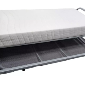 Onderschuifbed Dubbel Divan met dwarsgespannen bodem (extra stevig)