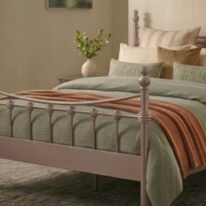Metalen bed Camilla Bruin Koper 180x200